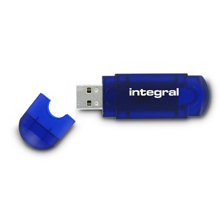Integral 8GB USB2.0 DRIVE EVO BLUE lecteur USB flash 8 Go USB Type-A 2.0 Bleu