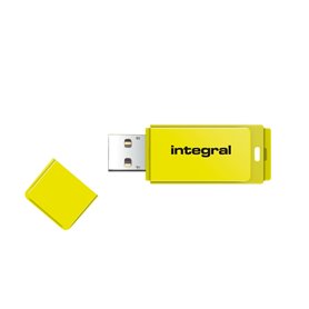 Integral 8GB USB2.0 DRIVE NEON YELLOW lecteur USB flash 8 Go USB Type-A 2.0 Jaune