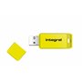 Integral 8GB USB2.0 DRIVE NEON YELLOW lecteur USB flash 8 Go USB Type-A 2.0 Jaune