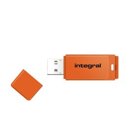 Integral 8GB USB2.0 DRIVE NEON ORANGE lecteur USB flash 8 Go USB Type-A 2.0