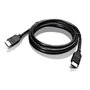 Lenovo 2.0m HDMI câble HDMI 2 m HDMI Type A (Standard) Noir