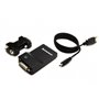 Lenovo USB 3.0 - DVI/VGA adaptateur graphique USB 2048 x 1152 pixels Noir