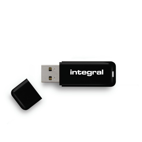 Integral 64GB USB3.0 DRIVE NEON BLACK UP TO R-100 W-30 MBS lecteur USB flash 64 Go USB Type-A 3.2 Gen 1 (3.1 Gen 1) Noir