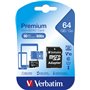 Verbatim Premium 64 Go MicroSDXC Classe 10