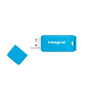 Integral 16GB USB3.0 DRIVE NEON BLUE UP TO R-80 W-10 MBS lecteur USB flash 16 Go USB Type-A 3.2 Gen 1 (3.1 Gen 1) Bleu