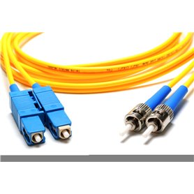 Origin Storage 85552 câble de fibre optique 5 m LC OFNR OM3 Couleur aqua