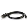 C2G 2m Mini DisplayPort / DisplayPort M/M Noir