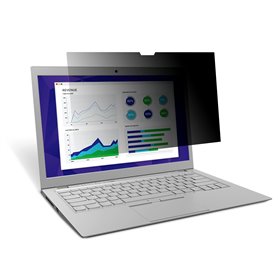 3M Filtre de confidentialité pour ordinateur portable à écran panoramique edge-to-edge 13