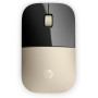 HP Souris sans fil Z3700 or