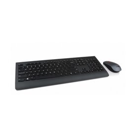 Lenovo 4X30H56828 clavier Souris incluse RF sans fil QWERTY Anglais britannique Noir