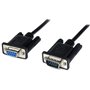 StarTech.com Câble Null Modem Croisé Série RS232 DB9 1 m - Noir