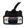 StarTech.com Câble Null Modem Croisé Série RS232 DB9 2 m - Noir