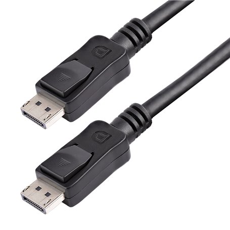 StarTech.com Câble certifié DisplayPort 1.2 de 2 m avec verrouillage - Cordon DP vers DP - M/M - DisplayPort 4K