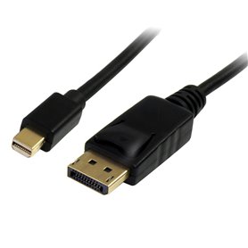 StarTech.com Câble Mini DisplayPort vers DisplayPort 1.2 de 3 m - Câble Adaptateur Mini DP vers DisplayPort 4K x 2K UHD - Câble 