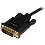 8m - Adaptateur Mini DP à DVI - Vidéo 1080p - Lien Unique Passif mDP 1.2 vers DVI-D - mDP ou Thunderbolt 1/2 Mac/PC vers Moniteu