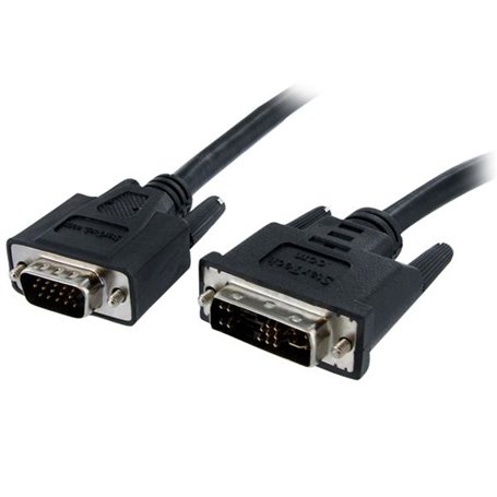 StarTech.com Câble écran DVI vers VGA - DVI-A (M) vers VGA HD15 (M) - 1m - Cordon DVI-A vers VGA