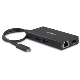 StarTech.com Adaptateur Multiport USB-C - Mini Station d'Accueil USB-C avec 4K HDMI - 60W Power Delivery Pass-Through