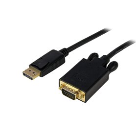 StarTech.com Adaptateur DisplayPort vers VGA - Câble Display Port Mâle VGA Mâle 1920x1200 - Noir 3m