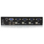 StarTech.com Commutateur KVM 4 Ports VGA USB, Montage en Rack - Switch KVM - 1920x1440