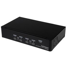 StarTech.com Commutateur KVM DisplayPort USB 4 ports avec audio