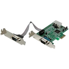 StarTech.com Carte PCI Express à Faible Encombrement avec 2 Ports Série RS232 - UART 16550