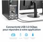 StarTech.com Carte Contrôleur PCI Express vers 4 Ports USB 3.0 avec 4 voies dédiés de 5 Gb/s - UASP - Alim SATA / LP4