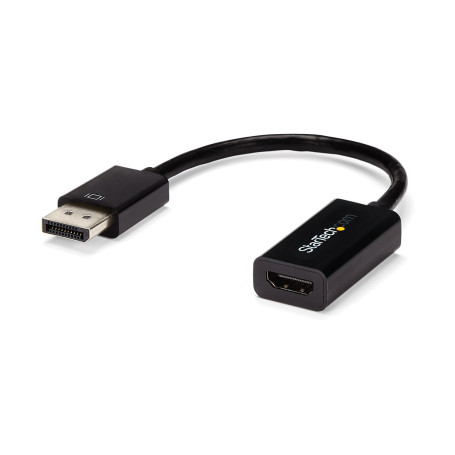 StarTech.com Adaptateur DisplayPort vers HDMI - Convertisseur Vidéo DP Actif 4K 30Hz vers HDMI - Câble d'Adaptation pour Moniteu