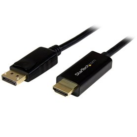 StarTech.com Câble DisplayPort vers HDMI 1m - 4K 30Hz - Adaptateur DP vers HDMI - Convertisseur pour Moniteur DP 1.2 à HDMI - Co