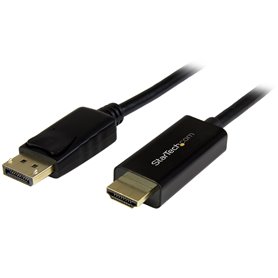 StarTech.com Câble DisplayPort vers HDMI 2m - 4K 30Hz - Adaptateur DP vers HDMI - Convertisseur pour Moniteur DP 1.2 à HDMI - Co