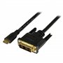 StarTech.com Câble Mini HDMI vers DVI de 2m - Câble DVI-D vers HDMI (1920x1200p) - Mini HDMI Mâle 19 Broches vers DVI-D Mâle - C