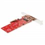 StarTech.com Adaptateur SSD PCIe M2 - x4 PCIe 3.0 NVMe / AHCI / NGFF / M-Key - Low Profile et Full Profile - Adaptateur SSD PCI 