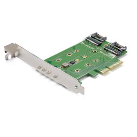 StarTech.com Adaptateur SSD M.2 NGFF à 3 ports - 1x M.2 PCIe (NVMe)