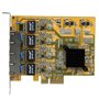 StarTech.com Carte réseau PCI Express à 4 ports Gigabit Ethernet