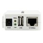 StarTech.com Serveur d'impression USB 2.0 sans fil N avec port Ethernet 10/100 Mb/s - 802.11 b/g/n