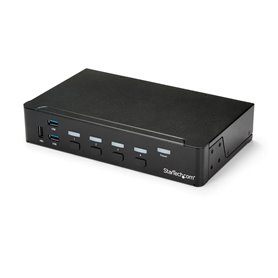 StarTech.com Switch KVM USB HDMI à 4 ports avec hub USB 3.0 intégré - 1080p