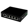 StarTech.com Switch Gigabit Ethernet industriel non géré à 5 ports - Commutateur GbE à montage mural / sur rail DIN