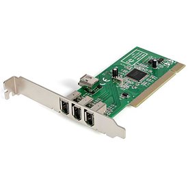 StarTech.com Carte Adaptateur PCI vers 4 Ports FireWire400 1394a 6 Broches