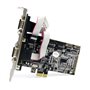 StarTech.com Carte PCI Express avec 4 Ports DB-9 RS232 - Adaptateur PCIe Série - UART 16550