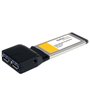 StarTech.com Carte Adaptateur ExpressCard vers 2 Ports USB 3.0 avec Support UASP