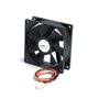 StarTech.com Ventilateur PC Silencieux à Double Roulement à Billes - Alimentation TX3 - 80 mm