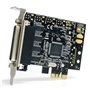 StarTech.com Carte PCI Express avec 4 Ports DB-9 RS232 - Adaptateur PCIe Série - UART 16550