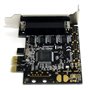 StarTech.com Carte PCI Express avec 4 Ports DB-9 RS232 - Adaptateur PCIe Série - UART 16550