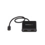 Double Extender / Splitter d'Affichage HDMI 4K 30Hz pour Ordinateur Portable