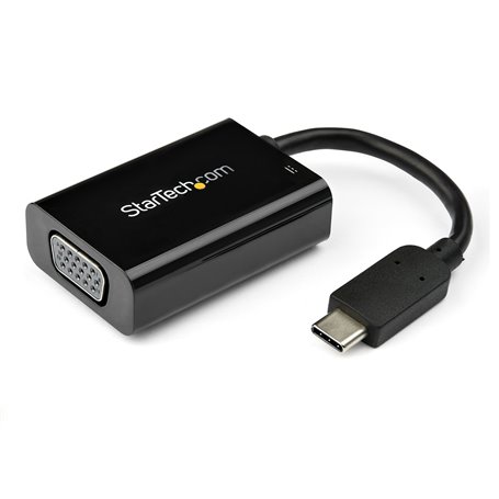 StarTech.com Adaptateur vidéo USB-C vers VGA avec USB Power Delivery 60 W