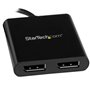 Double écran 4K 30Hz/1080p 60Hz DP Extender/Splitter pour Ordinateur Portable