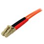 StarTech.com Câble patch à fibre optique duplex 50/125 multimode 2 m LC - LC