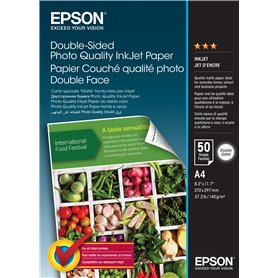 Epson Double-Sided Photo Quality Inkjet Paper - A4 - 50 Sheets