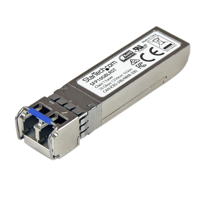 Startech.com Module de transceiver SFP+ 10GBASE-LR à fibre optique 10 Gigabit - Conforme aux normes MSA - Monomode LC - 10 km