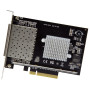 StarTech.com Carte réseau PCI Express pour serveur à 4 ports SFP+ 10 Gigabit Ethernet - Chipset Intel XL710