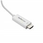 StarTech.com Adaptateur USB-C vers HDMI 2m - Câble Vidéo USB Type C vers HDMI 2.0 - 4K60Hz - Compatible Thunderbolt 3 - Converti